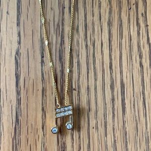 NWOT Musical note necklace